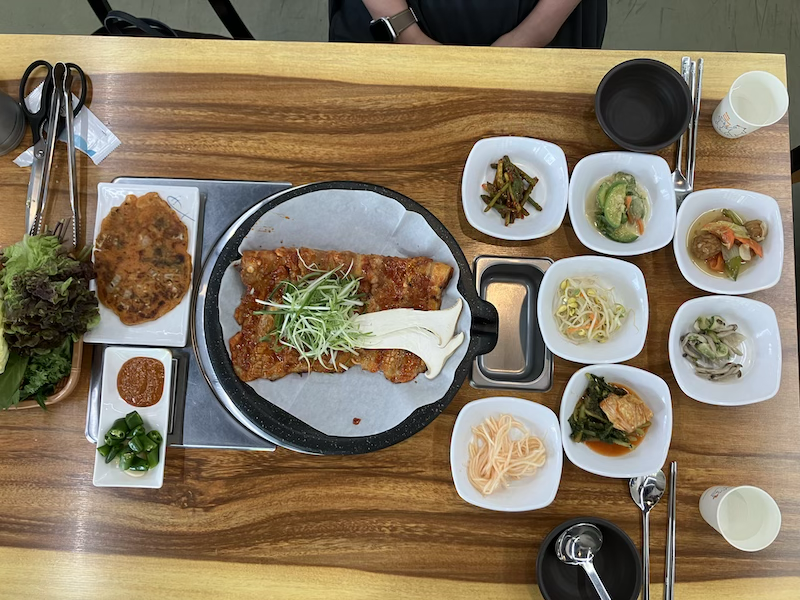 고추장숯불구이 정식
